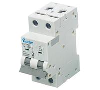 CIRCUIT BREAKER 2 POLE 4A 230VAC // CIRCUIT BREAKER 2 POLE 4A 230VAC Circuit Breaker Mounting DIN Rail Current R // EUC2P4C (PK OF 1)
