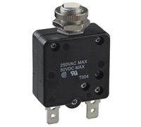 CIRCUIT BREAKER 25A PUSH RESET // CIRCUIT BREAKER 25A PUSH RESET Circuit Breaker Mounting Panel Current Rating 25A // W58-XB1A4A-25 (PK OF 1)