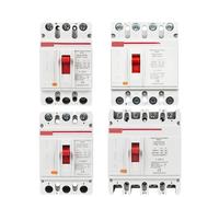 Circuit Breaker 3P 4P AC 400V 100A-250A MCCB Solar Moulded Case Circuit Breaker Overload Protection Switch Protector for Solar PV Photovoltaic(3P,160A)