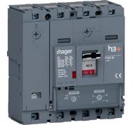 Circuit Breaker 4P 40A 50kA h3+ P160 TM HMS041DC