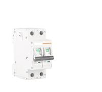 Circuit Breaker AC MCB Short Overload Protector C Curve 2P 16-63A 220V 230V 50/60HZ 35mm Din Rail EKM3 AUOQKQUT(63A)