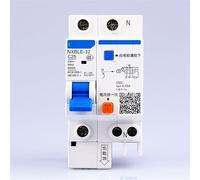Circuit breaker AC230/400V NXBLE-32 1P N Residual Current Device C 6 10 16 20 25 32A Electromagnetic Release Type C Circuit Interrupter 1Pcs (Color : 1P Plus N, Size : 16a)(20A)