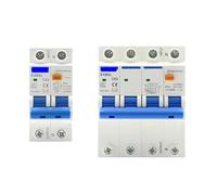 circuit breaker, AC230V MCB Leakage Protector RCBO Overload Short Circuit Protection 2P 4P 30mA Residual Current Breaker Switch RCCB RCD(63a,2P)