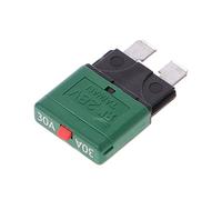 Circuit Breaker Blade Fuse for Protection All Types of Vehicles Tinned Brass Terminal Resettable Fuze 28V DC Protected circuits (Color : 30a)
