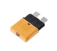 Circuit Breaker Blade Fuse for Protection All Types of Vehicles Tinned Brass Terminal Resettable Fuze 28V DC Protected circuits (Color : 20a)
