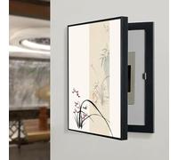 Circuit Breaker Box Cover Decorative, Fuse Box Covers Hide Electric Meter Boxes, Electric Panel Cover Decorative Reusable Detachable Panel(Style I,19.7x27.6in)