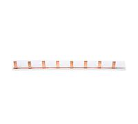 Circuit Breaker Buss Bar Combing Terminal Block Pure Copper PVC for Schools Hospitals Hotels Home(8-way)