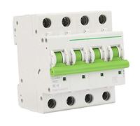 Circuit Breaker, C-Type Residual Current Circuit Breaker, TOMC7-63 Air Circuit Breaker Small 4P Commerce for Building Lighting High-Rise Building Household Automatic switch