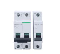 Circuit Breaker C65H-DC DC Mini Acti 9 1p 2p Type C 1A-63A 10KA 125VDC 250VDC A9N220** A9N22062 1Pcs(6 Years,1)
