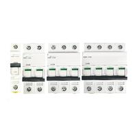 Circuit Breaker Circuit Breaker Air Switch IC65N C25 1P+N C20A 2P 3P C25A 3P C63A 4P 1A 2A 4A 6A 10A 16A 20A 25A 32A 40A 50A 63A Automatic switch (Color : 40a, Size : 1P)