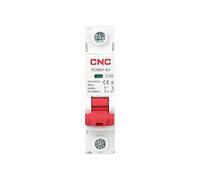 Circuit Breaker CNC 18mm Miniature Circuit Breaker MCB 1-4 Pole Din Rail Mount Breaking Capacity 1A/3A/4A/6A/10A/16A/20A/25A/32A(50A)