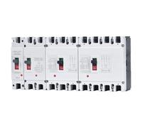 Circuit Breaker DC 1000V 500V 2P 3 4 Poles Mccb 48V 72V 96V 200V 250V Voltage 100A 160A 200A 250A 400A 630A PV Solar Protector 1Pcs(4P DC1000V,25v)