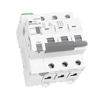 Circuit Breaker DIN Rail Automatic Recloser Mini GRD9L-R Gym9 3p MCB 6KA Intelligent Security(Grd9l-r-dc12v,GYM9-3P-MCB-40A)