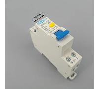Circuit Breaker,DIN Rail MCB 18MM 230V 50/60Hz RCBO 1P+N 6KA Residual Current Differential Automatic Circuit Breaker With Over Leakage Protection(25A)