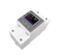 Circuit Breaker,DIN Rail MCB 1P+N 63A WIFI Smart Switch Smartlife Energy Meter Kwh Metering Circuit Breaker Timer With Voltage Current And Leakage Protection(NO WIFI 63A)