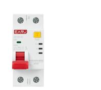 Circuit Breaker,DIN Rail MCB AC220V AFDD Arc Fault Protector Device RCBO RCCB MCB Circuit Breaker Interrupted Overload Earth Leakage Short Protection(16A)