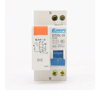 Circuit Breaker,DIN Rail MCB DZ30LE TPNL DPNL 230V 1P+N Residual Current Circuit Breaker With 10A 16A 20A 32A Leakage Protection RCBO RCCB ELCB MCB(10A)