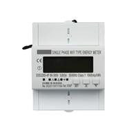 Circuit Breaker Din Rail WIFI Smart Energy Meter timer Monitor kWh Meter Single Phase 220V 50/60Hz 65A(M)