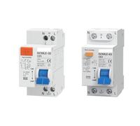 circuit breaker， DZ30LE 230V 1P+N residual current circuit breaker with overcurrent and short-circuit leakage protection RCBO MCB 6-63A(63A)