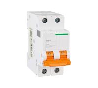 Circuit Breaker EA9 Air Switch Miniature 1P 2P 3P 4P Three Phase Single 1Pcs(2PC20Aairswitch(2bits))