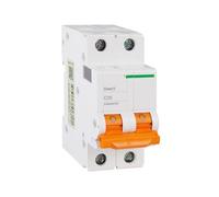 Circuit Breaker EA9 Air Switch Miniature 1P 2P 3P 4P Three Phase Single 1Pcs(2PC25Aairswitch(2bits))