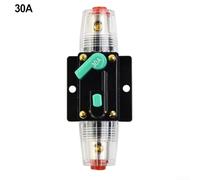 Circuit Breaker Fuse 10A 100A for 12V 24V DC Car Boat with Overload and Waterproof Features (30A)