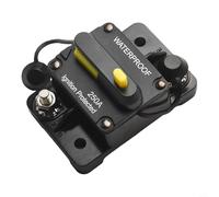 Circuit Breaker Fuse Reliable Overload Protection Solution Featuring an Easy to Use Manual Reset Mechanism for Autos and Boats (250A)
