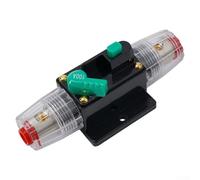 Circuit Breaker Fuse Reset 10A-100A 12V-48V Dc Waterproof Manual Reset for Car, Boat, Audio Power Cable Overcurrent Protection(100A)