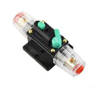 Circuit Breaker Fuse Reset 10A-100A 12V-48V Dc Waterproof Manual Reset for Car, Boat, Audio Power Cable Overcurrent Protection(20A)