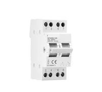 Circuit Breaker GYHO8 2P 40A 63A 100A 125A MTS Dual Power Manual Conversion Isolating Switch Interlock Circuit Breaker AC Isotator 1Pcs(25v)