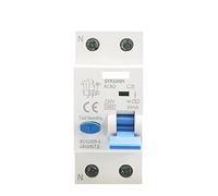Circuit Breaker Gyr10nm ac Type Rcbo MAGETIC Type Residual Current Switch with DIN Rail overcurrent and Leakage Protection Automatic switch (Size : 2P 40A 30mA)