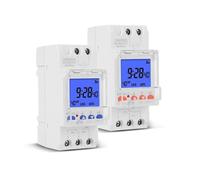 Circuit Breaker Heavy Duty Backlight Large LCD Display Digital Bell Timer Controller 1Pcs(16a)