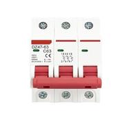Circuit breaker leakage protector Battery Miniature Circuit Breaker DC Disconnect Switch 12V 24V 36V 48V 96V 240V Protector 10A 16A 20A 25A 32A 63A 100A 125A(3,25A)