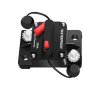 Circuit Breaker | Manual Reset Fuse Holder Inverter, Manual Resets Car Marine Trolling Motors Boat Circuit Breaker For Audio System, 12-48V, Manuals Reset Button For Car Audio & Amps Protection