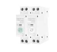 Circuit Breaker MCB 1P+N 63A Timer Relay kWh Voltage Current Meter Protector Voice Control Switch(EAKCB-Tuya,16A)