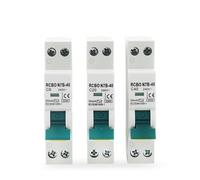 Circuit Breaker RCBO 30mA Electronic Type 1P+N 240V 4.5KA 6kA Residual Current Circuit Breaker with Overcurrent Leakage Protection(16A)