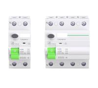 Circuit Breaker RCD RCCB Type B Earth Leakage Residual Current Circuit Breaker 2P 4P AC 40a 63a 30ma 100ma 300ma 10KA Din Rail 230V(32A,4 Pole 100 mA)