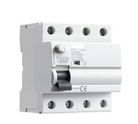 Circuit Breaker S Type RCCB Time Delayed RCD ELCB Delay Type Electromagnetic Circuit Breaker(4P 63A,100mA)
