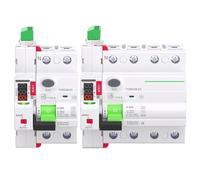 Circuit Breaker Type B RCD Auto Recloser Modular Circuit Breaker 40A 63A 30mA 100mA 300mA Safety Switch 220V Leakage(40A,2 Pole 100mA)