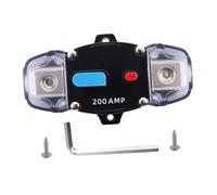Circuit Breaker with Manual Reset Button 12V-48V for Ships Rvs 200A, 10.1x4.5x4cm