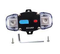 Circuit Breaker with Manual Reset Button 12V-48V for Ships Rvs 60A, 10.1x4.5x4cm
