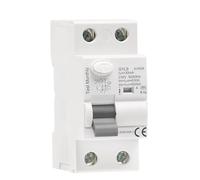 Circuit Breaker Ype A Electromagnetic Residual Current Circuit Breaker AC 2 Pole 40A 63A 30mA 100mA 300mA 1Pcs(300mA,2P 40A)