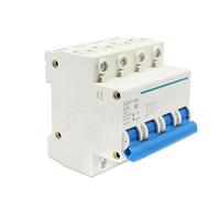 Circuit breaker4P DZ47-63 Mini Circuit Breaker Plastic Case Air Switch Dc 12v Battery Reset Mcb Residual Current Breaker Operator 1Pcs(20A)