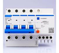 Circuit breakerAC230/400V N X B LE-32 4P Residual Current Device D 6 10 16 20 25 32A Type D Earth Leakage Circuit Breaker 1Pcs (Size : 4P, Color : 6A)(16a)