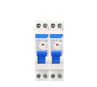 Circuit breakerNXB-40 1P+N Type C Miniature Circuit Breaker DPN 4.5kA Type C 1P+N 230V 240V 50HZ 6A 10A 16A 20A 25A 32A 40A 1Pcs (Size : 1P N, Color : 6A)(25A)