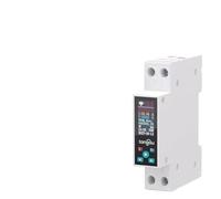 Circuit Breakers 1P 50A Tuya WIFI Smart Switch Circuit Breaker LED Energy Meter KWh Power Metering Timer Relay