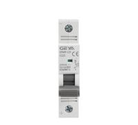 Circuit Breakers Safety DC MCB 80A 100A 125A 6KA 1P 250VDC Mini Circuit Breaker Din Rail Breakers GYM9-125(125A)