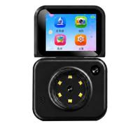 Circuit Detail Viewer with Fold-Up Screen, Two-Lens View, LED Light, Rechargeable Handheld Microscope for Checks Portable Microscope Viewer Close Detail Checker Screen Magnifier Circuit Inspection