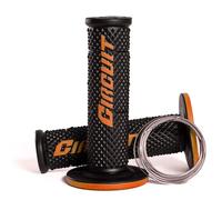 Circuit Equipment MA018-219 Motorcycle Grips Circuit V Black/Orange