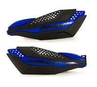 CIRCUIT Equipment PM038-2D4 Dakar Hand Guards - Black/Blue